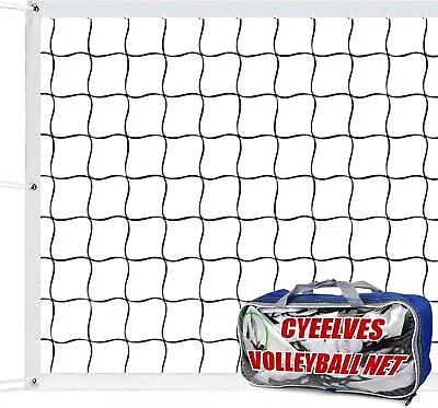 Volleyball Net Outdoor Heavy Duty Volleyball Net For Backyard Professional ... • $38.05