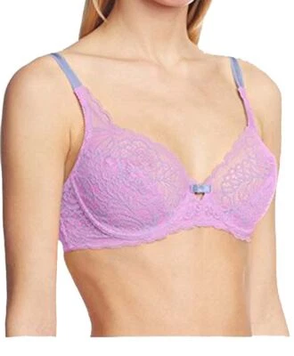 £16.99 • Buy Triumph Amourette Spotlight W Underwired Full Cup Bra Violet - Dark  (M022) 34B