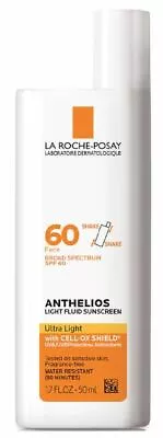 La Roche-Posay Anthelios 60 Ultra Light Sunscreen SPF 60 1.7 Oz  • $39.99