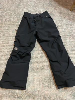 $33 • Buy Kids Girls North Face Hyvent Black Ez Grow Snow Ski Pants - Size Medium 10/12