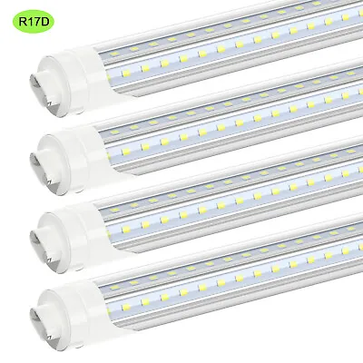 2 Pin R17D T8 8FT LED Tube Light HO 72W 8ft Led Shop Light Bulbs 6500K 8640lm • $285.59