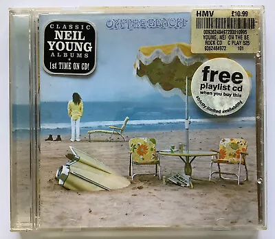 NEIL YOUNG On The Beach CD 2003 Reprise Remastered Crazy Horse CSNY Grunge VGC • £7.99