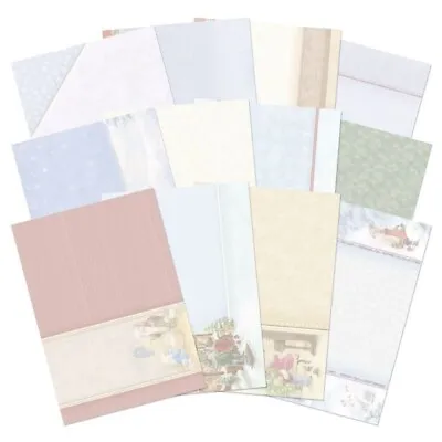 Hunkydory Luxury Inserts For Cards ~ A MAGICIAL CHRISTMAS TIME (A4 12 Sheets) • £3.50