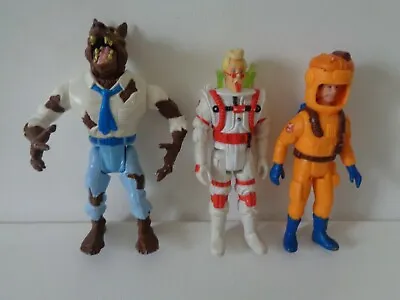 Ghostbusters Figures Wolfman Egon Spengler And Peter Venkman Vintage • £15