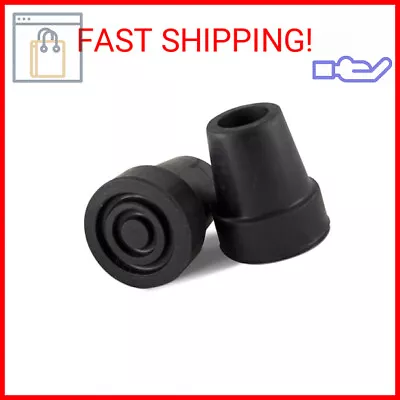 Essential Medical Supply Replacement Rubber Cane Tips With Metal Washer 3/4  • $6.37