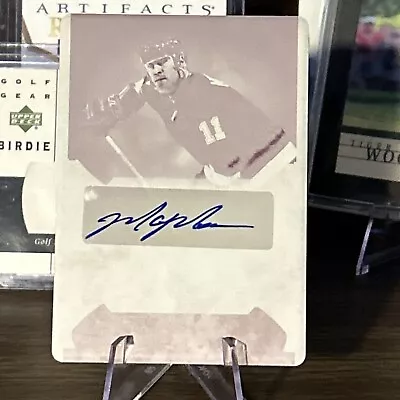 2023 Leaf In The Game Used Mark Messier Printing Plate Auto  🔥1/1🔥 • $79.99