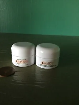 LA MER Moisturizing Cream & Cool Gel Set Of 2 Travel Size Mini Tubs NEW • $23.36