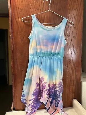 H&M Youth 10/12 Girls Dress Floral Sundress Vacation Spring • $5