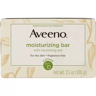 $16.26 • Buy 3 Pack Aveeno Moisturizing Bar Soap, Fragrance Free, 3.5 Oz