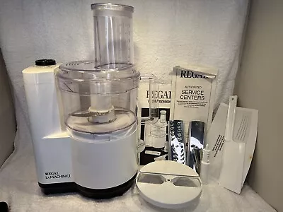 Vintage Regal La Machine I Food Processor K813BK- STEEL BLADE & MANUAL INCLUDED • $49.95