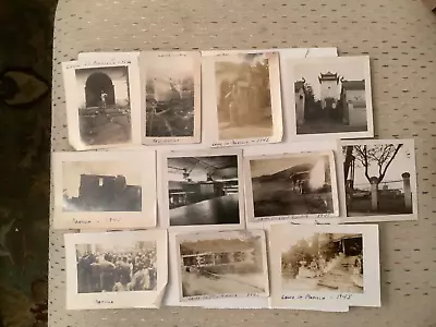 Vintage  Lot Of 11 World War 2 Photos  Manila & New Guinea - 1944 & 1945 • $12