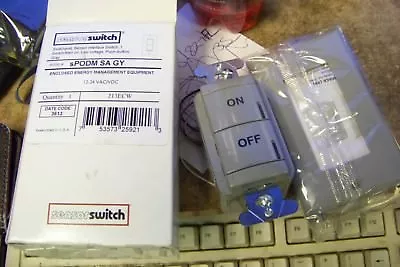 Sensor Switch SPODM-SA-GY INTERFACE SWITCH 1 SWITCH/MAN ON LOW VOLT GRAY  • $44.99