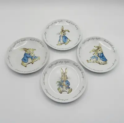 Beatrix Potter Peter Rabbit Classics By Zrike Assorted Appetizer Plates Set Of 4 • $37.97