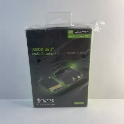 Turtle Beach Ear Force Xbox 360 Audio Adapter Cable Xbox 360 NEW SEALED • $23.95
