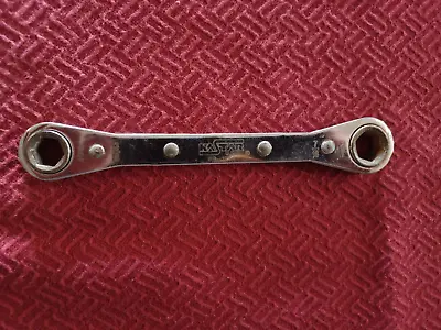Kastar RB-1214 6 Point Ratcheting Box Wrench 3/8  & 7/16  • $8.49