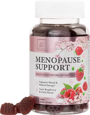 Menopause Supplements Gummy 60 Ct Multibenefit Menopause Relief Energy Support  • $14.83