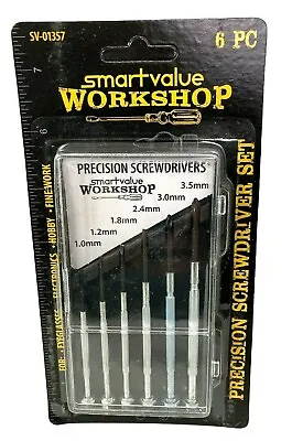 6pc Precision Screwdriver Set Micro Jewelers Mini Watchmakers Phillips/Flathead • $5.87
