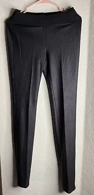 BCBG Max Azria Landyn Vegan Leather Black Leggings Size S • $30