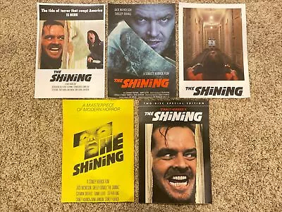 Lot Of 5*THE SHINING MOVIE POSTER Prints Jack Nicholson Here's Johnny 10”X14” • $47.50