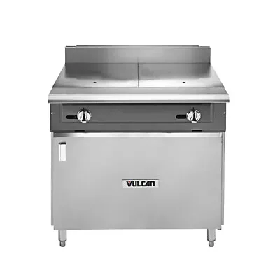 Vulcan V236HB V Series Heavy Duty Gas 2 Hot Top Range W/ Cabinet Base • $10979.63