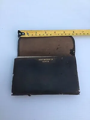 Vintage Hardys Brown Leather Fly Wallet. In Used Condition • $107.34