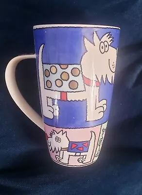 DUNOON 'Kitsch Dogz' By Jane Brookshaw Fine Bone China Mug. Rare. VGC. • £5.99