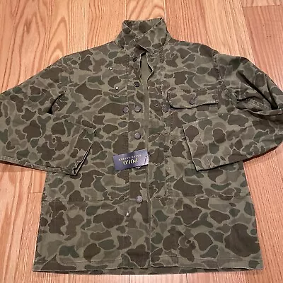 Polo Ralph Lauren Men’s MILITARY Camouflage Shirt-Jacket Classic Fit Size S • $149.99