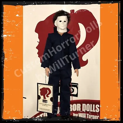 Michael Myers CUSTOM HORROR DOLL Halloween 1978 Version OOAK 12” Figure • $64.99