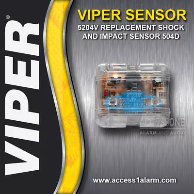 Viper 5204V Replacement 504D Stinger Double Guard Shock Sensor • $17.99