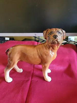 £21.94 • Buy VINTAGE MELBA WARE ENGLAND, BOXER DOG. 7  BULL DOG. VGC 1960's H WAIN & SONS 