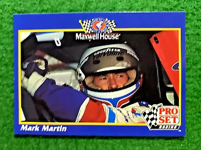 1992 Pro Set Racing #13 Mark Martin Winston Cup NASCAR • $0.99