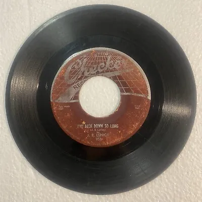 HEAR! RARE R&B BLUES 45 J.B. Lenior Don’t Touch My Head Ive BeenDown CHECKER 856 • $29.99