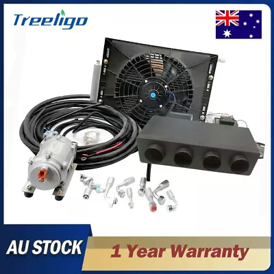 12V Universal Under Dash Air Conditioner Conditioning Kit Car Auto Cooling • $999.99