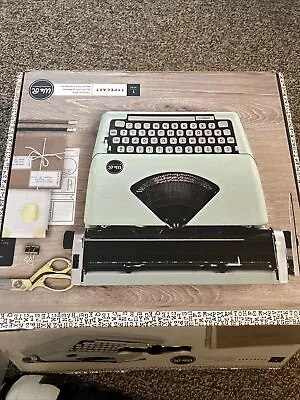 We R Memory Keepers Mint Typecast Collection Retro Typewriter With Ribbon-As Is • $75