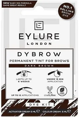 EYLURE Dybrow Dark Brown Eyebrow Dye Kit • £5.72