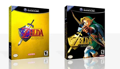 - Legend Of Zelda: Ocarina Of Time Master Quest Game Cube Case + Box Art Only • £4.49