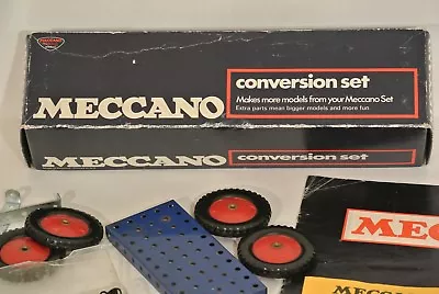 £21 • Buy Meccano Create SET 5 With COMPLETE Set 4X Conversion Box 1970's Manuals 1-5 50pt
