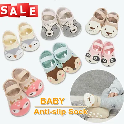 £2.15 • Buy Baby Cartoon Anti-slip Socks Kids Toddler Sock Shoes Boots Floor Slipper Socks
