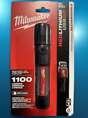 Milwaukee 2161-21 1100 Lumens Twist Focus Flashlight - Black • $49.99