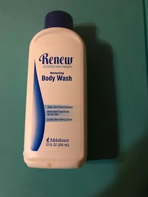 Melaleuca Renew Intensive Skin Therapy Moisturizing Body Wash - 12 Fl. Oz. • $14