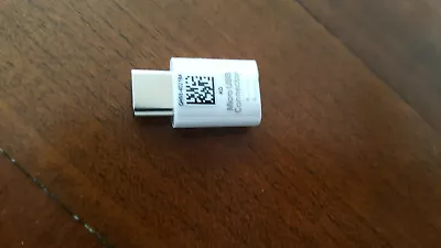 Rare Original Samsung GH98-40218A Micro USB To Type-C Adapter/Connector • $25