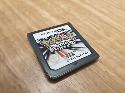 $189.95 • Buy Pokemon Platinum Version Nintendo DS Cartridge Only Extremely Rare AUS PAL ⌬