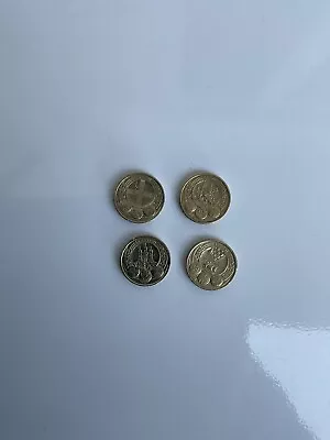 Full Set Capital Cities £1 X 4 Coins Edinburgh Cardiff London Belfast. • £9.99