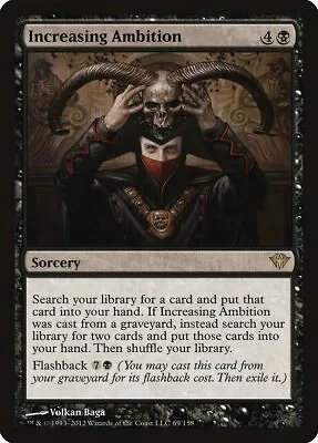 Increasing Ambition Dark Ascension NM Black Rare MAGIC GATHERING CARD ABUGames • $2.05