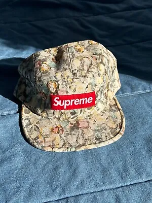 FW 14 Supreme Liberty Jewels Diamond Camp Cap*5 Panel*Hat*Great Condition*RARE • $105