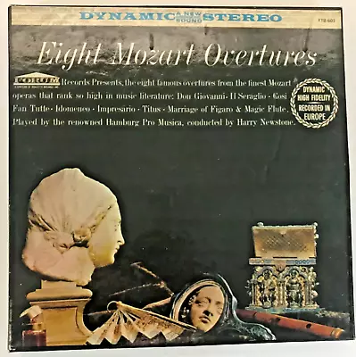 7-1/2ips Eight Mozart Overtures  Hamburg Pro Musica   Reel Tape • $17.50