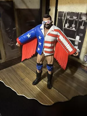 Mattel WWE Elite Series 59 Zack Ryder Red White Blue Wrestling Figure Action Toy • $65