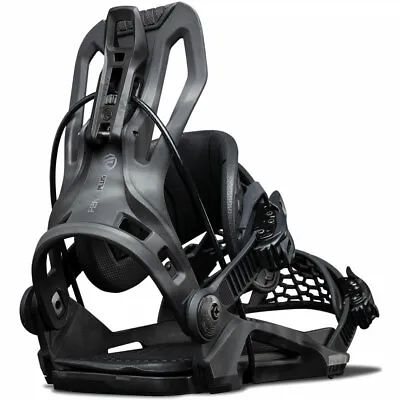 Flow Fenix Plus Hybrid Men's Snowboard Binding Step IN Binding Black Capstrap • $262.48