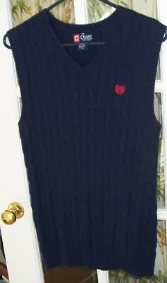 Youth Boys Chaps V-Neck Sweater Vest - NEW - Size 18-20 XL • $4.99