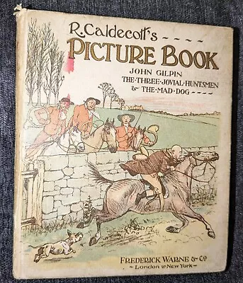 Vintage. Collectable. R Caldecott's Picture Book. 1900's. Volume 1. Children's. • £20